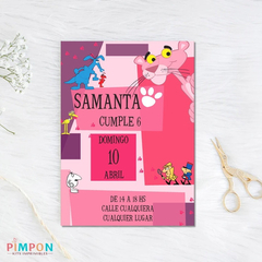 Kit Imprimible La Pantera Rosa - PERSONALIZADO