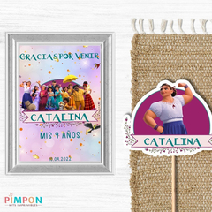 Kit Imprimible Luisa Madrigal, Encanto Disney - PERSONALIZADO - Pimpon Imprimibles