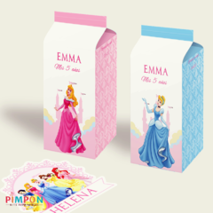 Kit imprimibles Princesas Disney - PERSONALIZADO