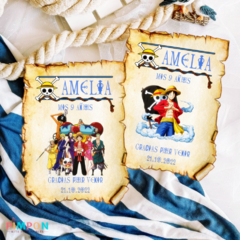 Kit imprimible One Piece - Personalizado - comprar online