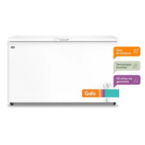 Freezer horizontal 405l. Blanco Inverter Gafa fghi400b-xl