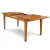 Mesa comedor extensible Murano 160/220 caoba