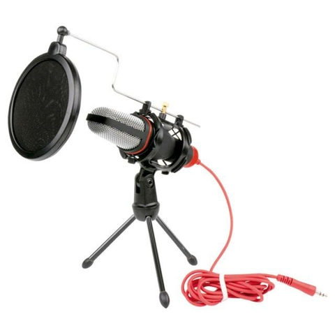 Microfono Noga Streamer con tripode