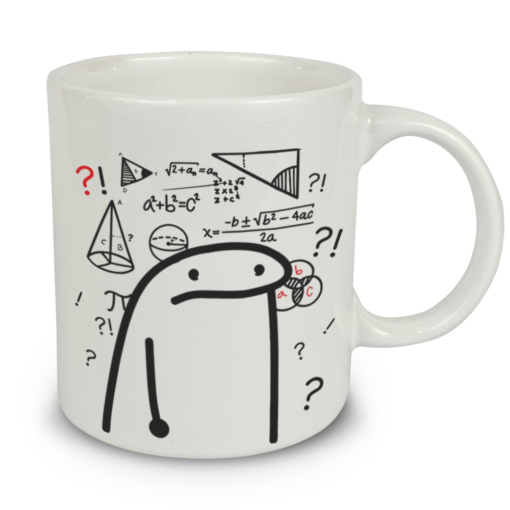 Caneca Flork Meme Hep bardei tiu iu Aniversário