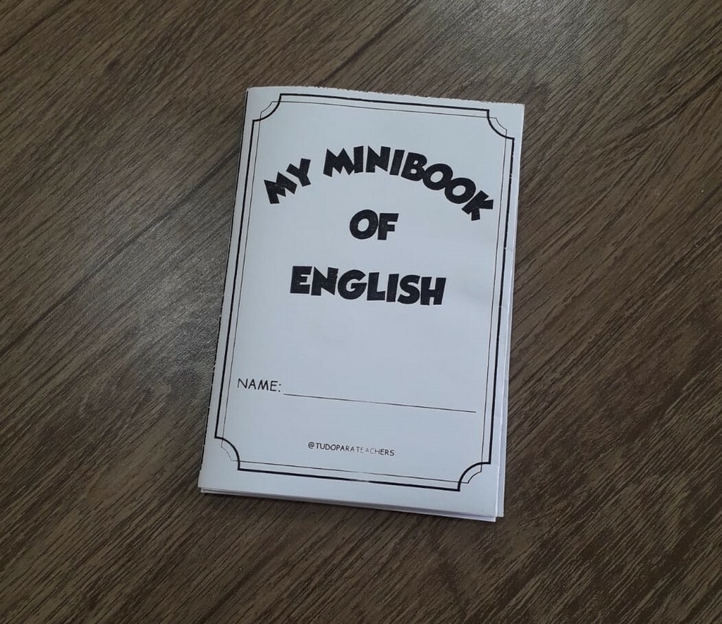 My Minibook Of English - Comprar em Tudo para teachers