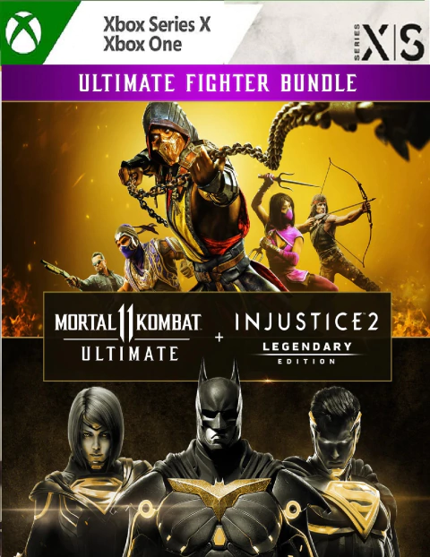 Mortal Kombat 11 Ultimate + Injustice 2 Leg. Edition Bundle Xbox One -  Series X|S