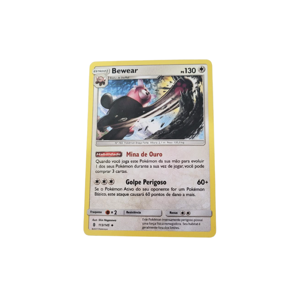 carta pokemon nº 12 / 15 bewear - mcdonalds - Comprar Cartas