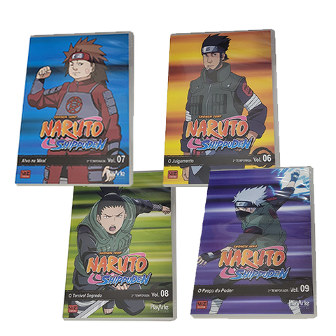 Dvd Naruto Shippuden 2ª Temporada, Box 2