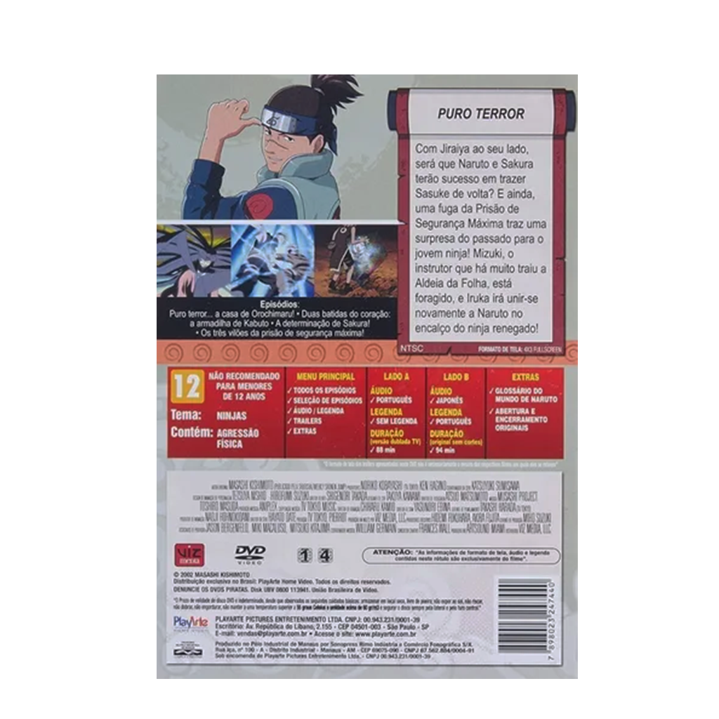 Naruto - Puro Terror - Volume 41 - DVD