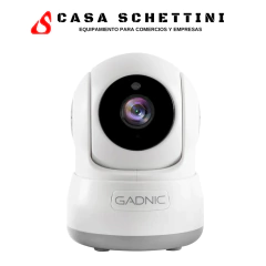 Gadnic P2P00010 Ip Cámara De Seguridad Wifi Movimiento Motorizada con Audio HD Visión Nocturna Sx10