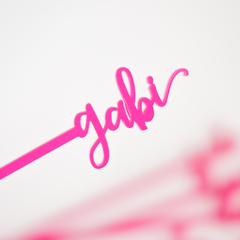 Mexedor de Drink Personalizado | Gabi