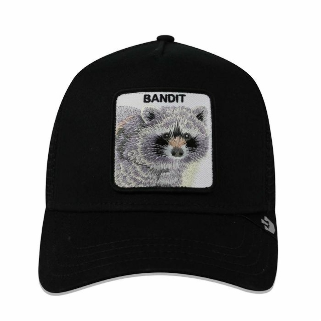 Gorra Goorin Bros Bandit mapache negro 101-0379