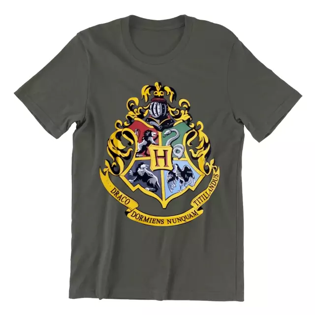 Camiseta Harry Potter Casas De Hogwarts Piticas Licenciada