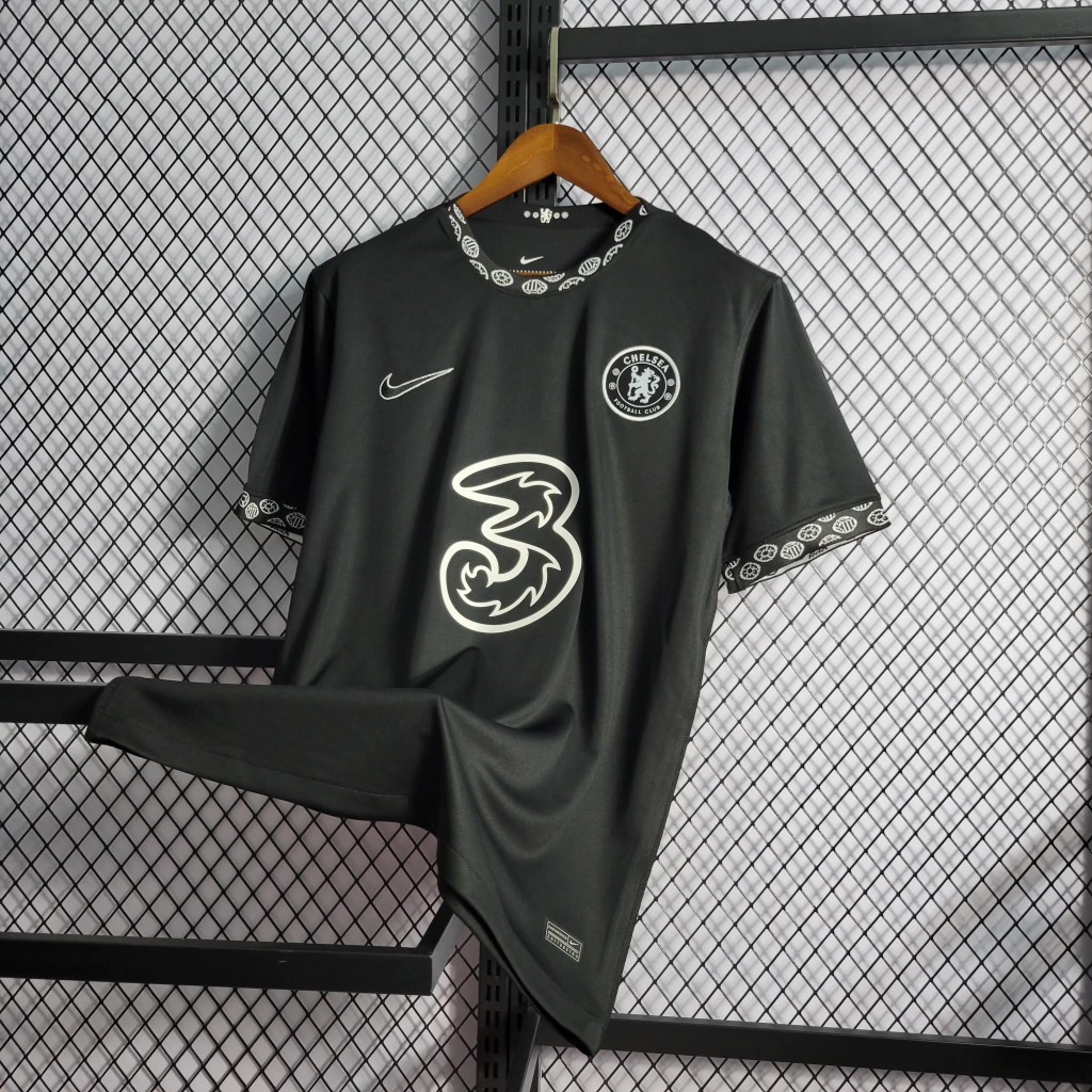 Nova Camisa Chelsea Preta 2022/2023 Nike - Masculina