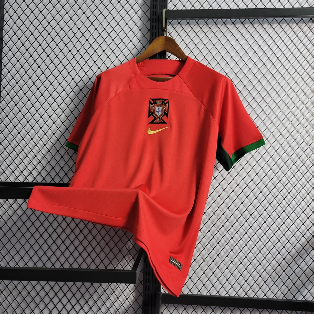 Camisa Seleção Portugal 2022 Nike Masculina - Vermelho