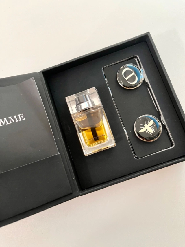 Kit Miniatura Dior Homme Edt 10 ml + Broche