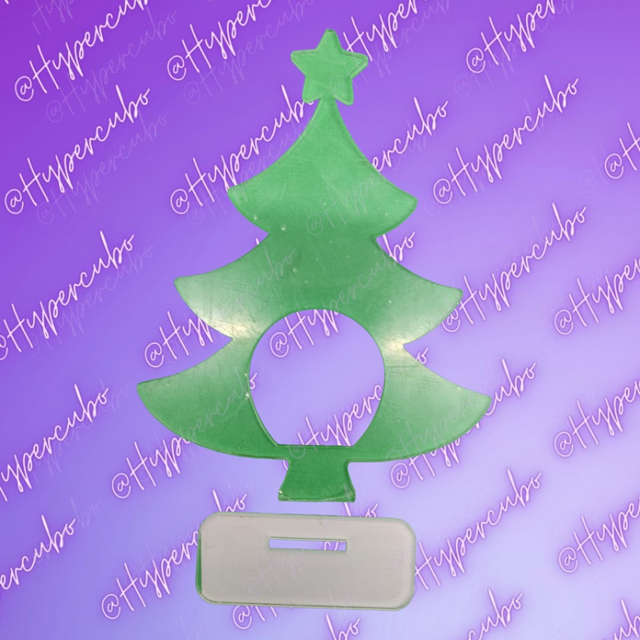 Molde Árvore de Natal com suporte para Bombom Molde Árvore de Natal com suporte para Bombom