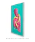 Quadro Decorativo para quarto sala Escultura Pink