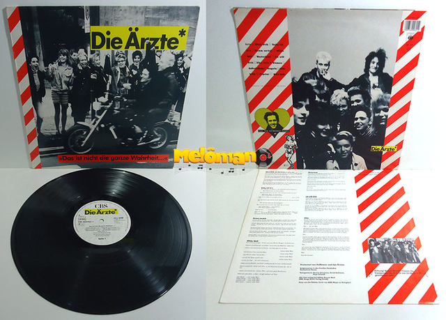 Das Ist Nicht Die Ganze Wahrheit Vinil Die Ärzte - Das Ist Nicht Die Ganze Wahrheit... (1988)