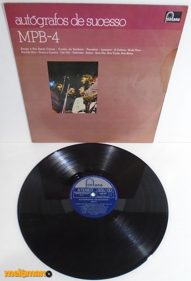 Vinil MPB-4 - Autógrafos De Sucesso (1974) Vinil MPB-4 - Autógrafos De Sucesso (1974)