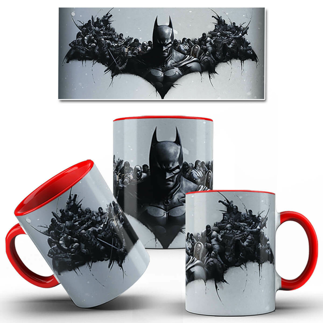 Caneca Batman Jogo Arkham Origins - Infinity Geek Store