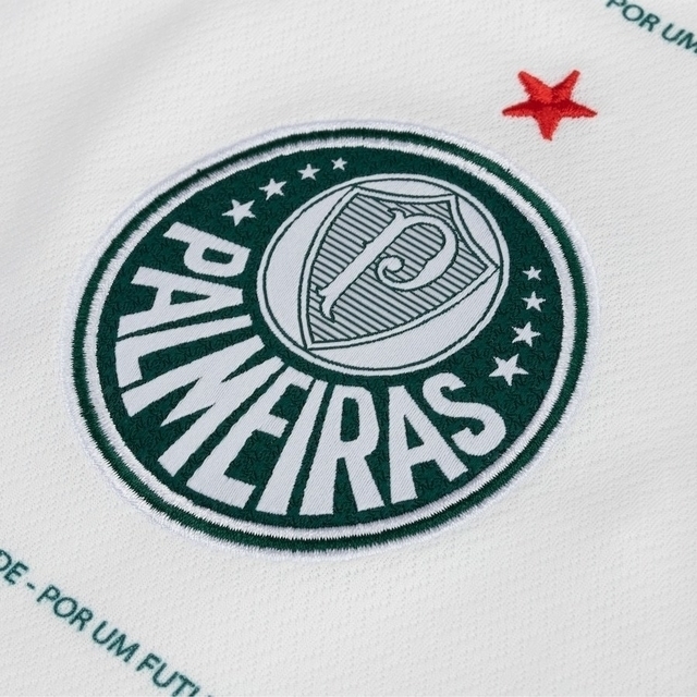 Camisa Palmeiras II 22/23 Torcedor Feminina - Branco e Verde