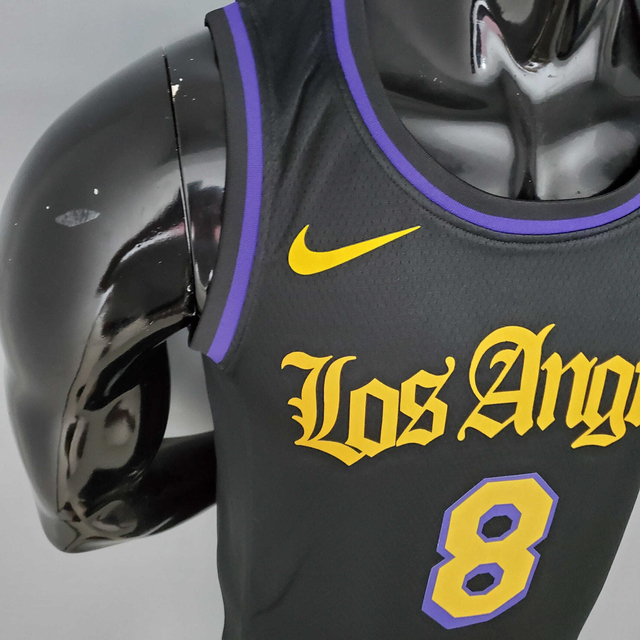 Camiseta Regata Los Angeles Lakers Preta