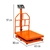 Báscula capacidad 500 kg plegable de plataforma, Truper - comprar en línea