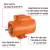 Motor eléctrico monofásico de 2 HP, baja velocidad, Truper en internet