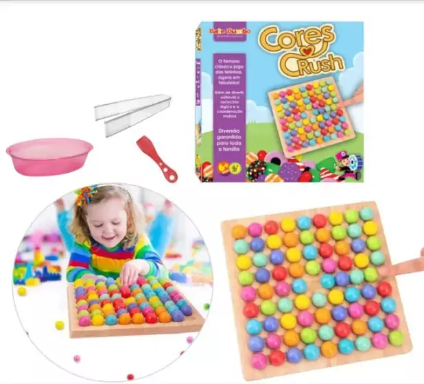 Jogo Cores e Crush - Bate Bumbo - Casa do Brinquedo® Melhores Preços e  Entrega Rápida