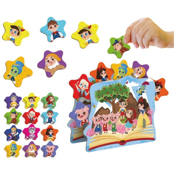 Brinquedo Educativo Princesas Jogo Dos Opostos 24p