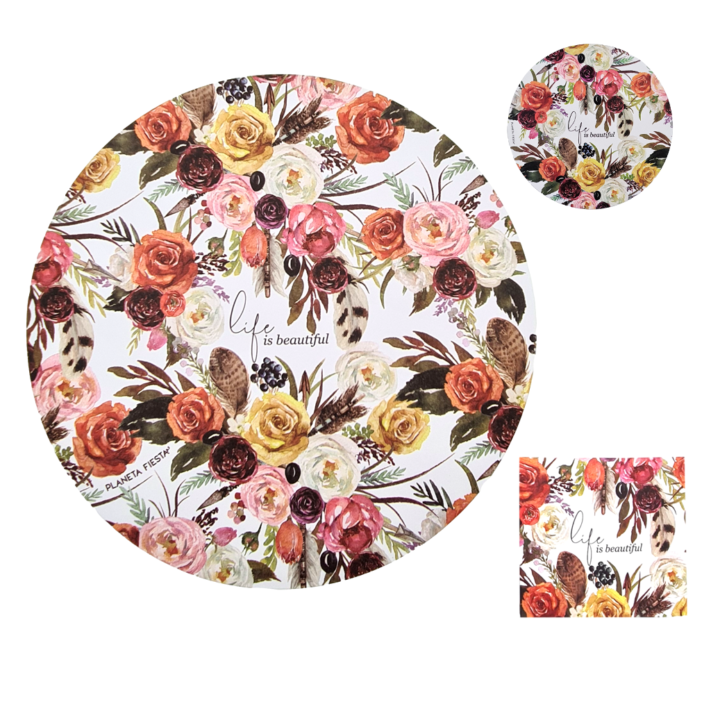 PLATO DE SITIO LIFE IS BEAUTIFUL FLOREADO plato-de-sitio-life-is-beautiful-floreado