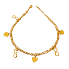 XAA413207120 PULSERA CON DIJES INFINITO