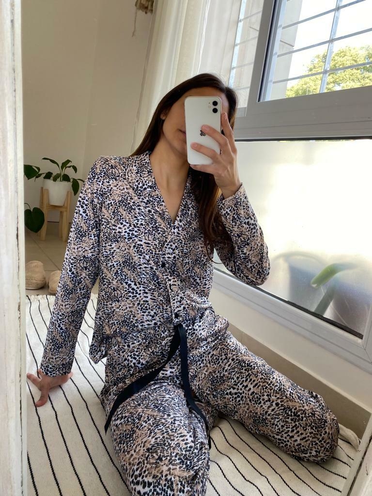 pijama camisero print - Comprar en SINAG lenceria