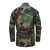 Chaquetilla De Ripstop Táctico Corte Bdu Camuflado Woodland-selva "Algodón/Poliéster" - comprar online