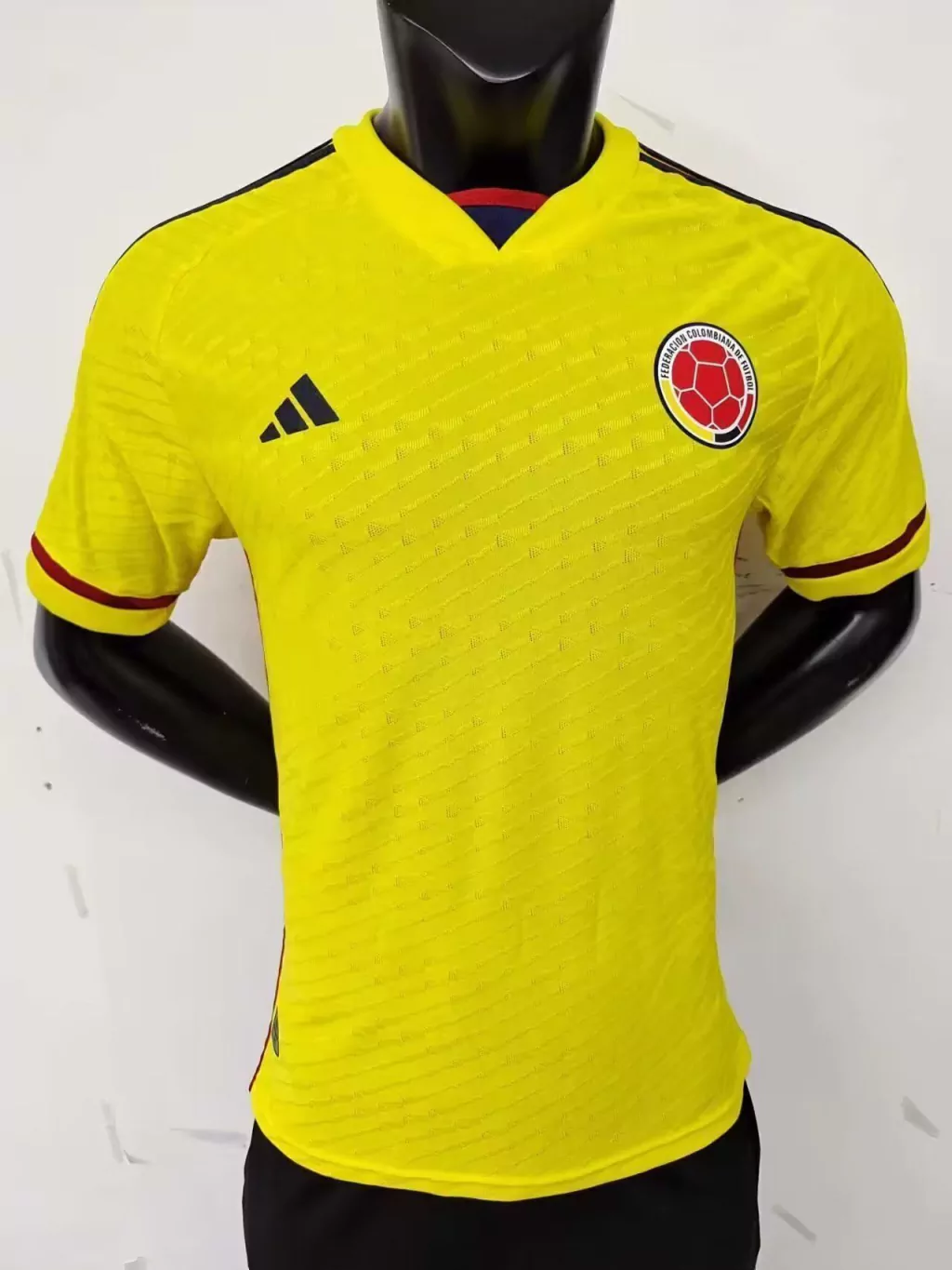 Camiseta Titular Versión Jugador Colombia 2022