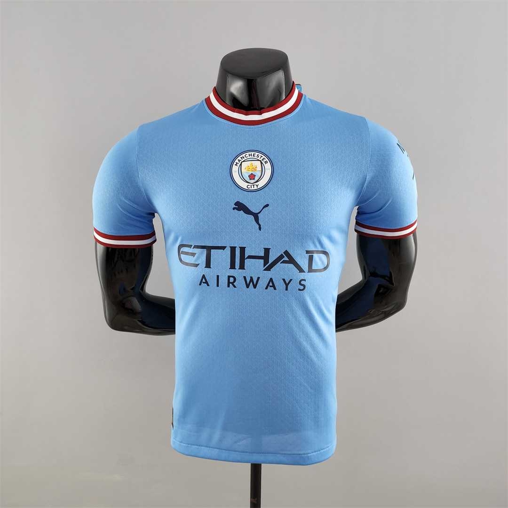 anillo Neuropatía básico Camiseta Titular Versión Jugador Manchester City 22/23