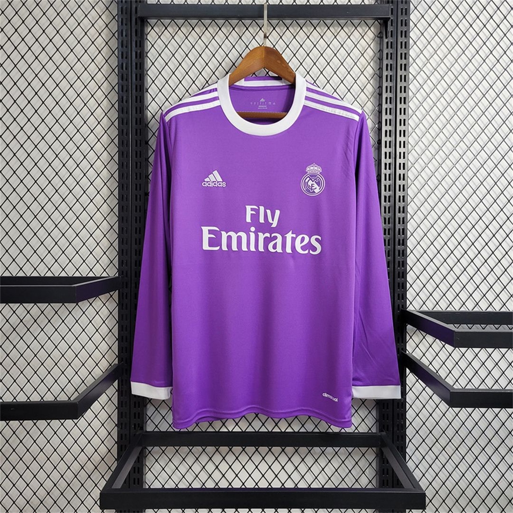 Camiseta Suplente Manga Larga Real Madrid 16-17