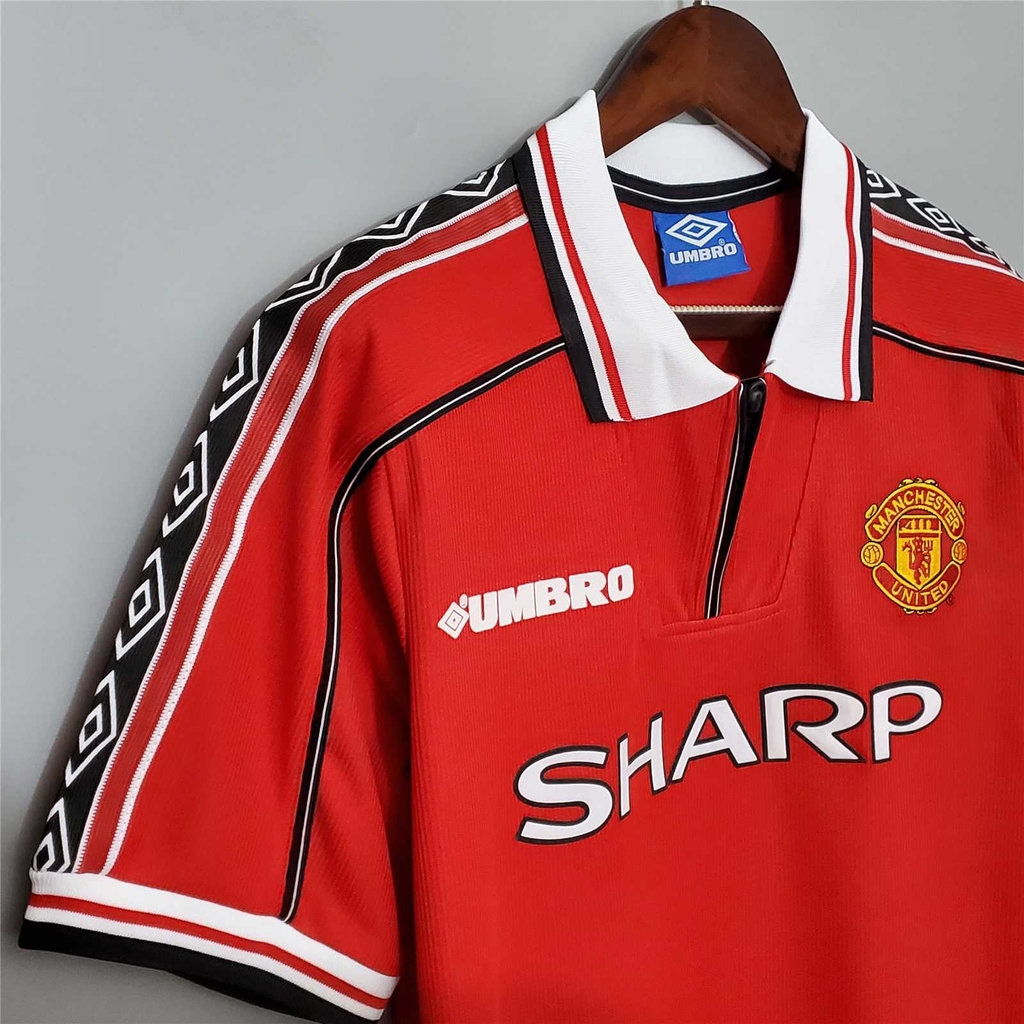 Camiseta Titular Retro Manchester United 98-99