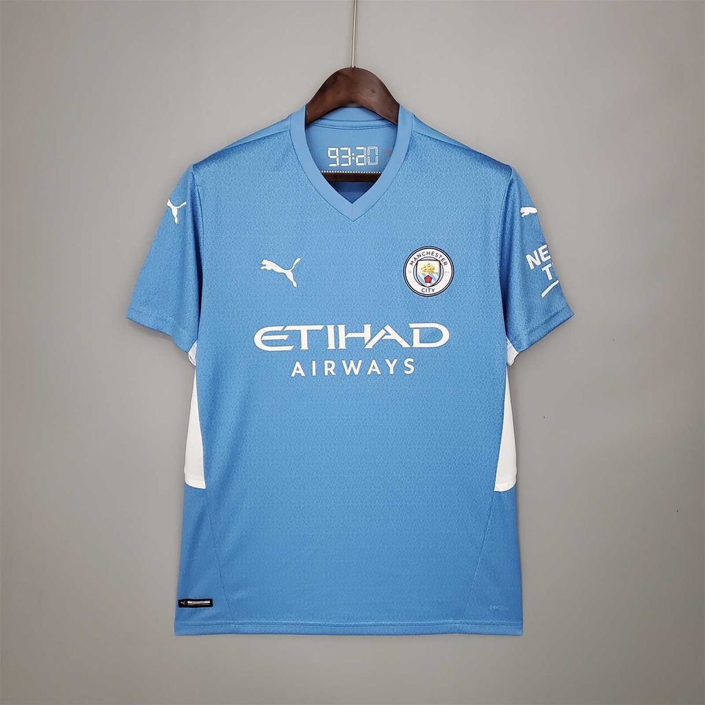 Hora Relativamente página Camiseta Titular Manchester City 21/22