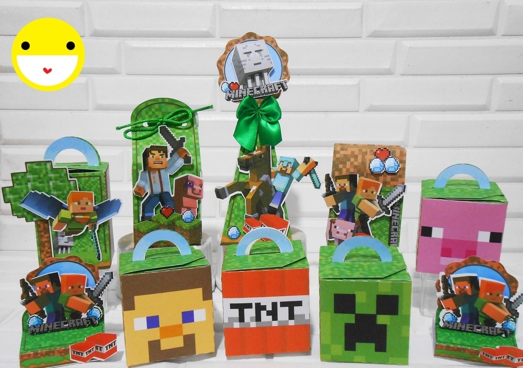 Kit Festa G Minecraft - MiniDobras