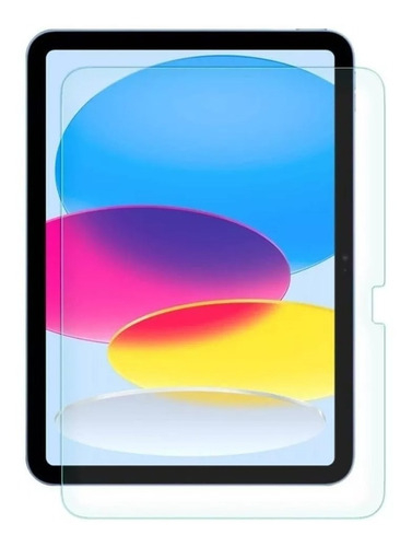 Vidrio Templado iPad 10ma Gen 2022 A2696 A2757 A2777
