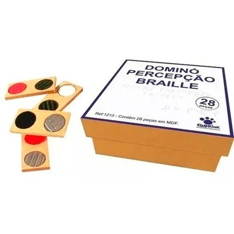 Dama e Trilha Adaptada com Velcro - Shopping do Braille