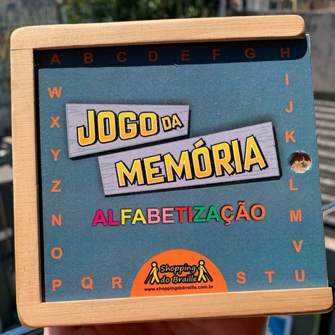 Jogo de Trilha Adaptado Braille em MDF