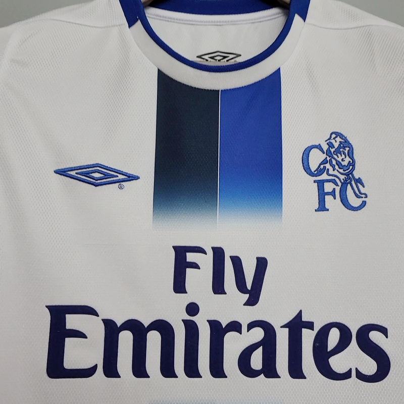 Camisa Chelsea Retrô 2003/2005 Azul e Branca - Umbro | Infinity Sport