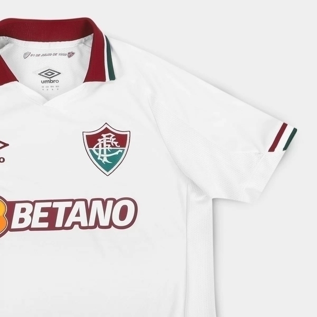 Camisa Fluminense II 22/23 Torcedor Umbro Masculina - Branco | Infinit