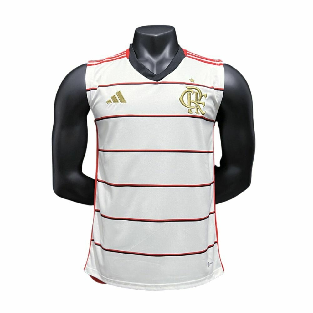 Camisa Flamengo II 23/24 Torcedor Masculino - Branca | Infinity Sports