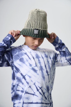 GORRO TEJIDO VERDE