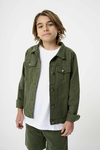 CAMPERA GABARDINA VERDE