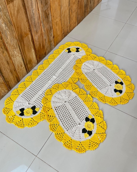 Jogos de Cozinha Crochê - Crochê Maria Veronez